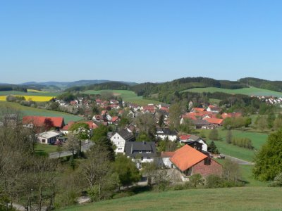 Blick auf Rhena von Osten